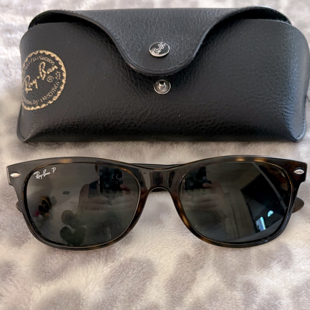 Ray Ban Polarized Wayfarer Sunglasses